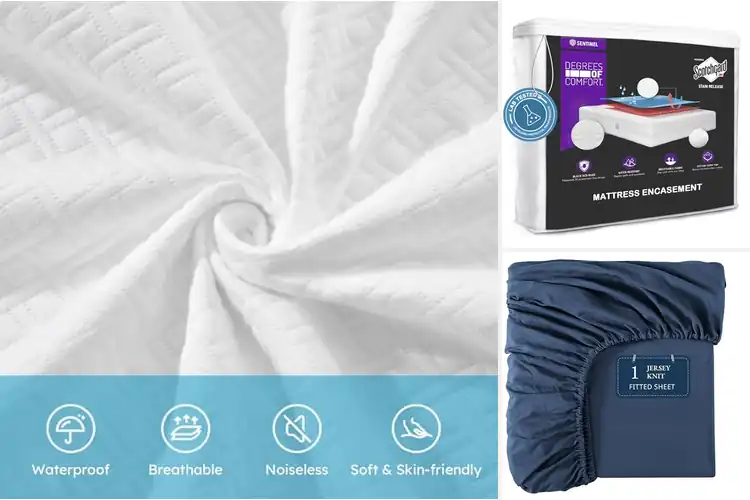 Detailed view of Best 360 Degree Deep Pocket Mattress Covers