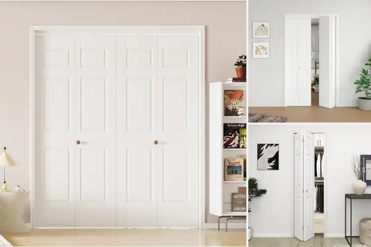Detailed view of Best Bifold Closet Doors