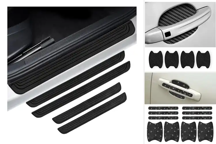 Detailed view of Best Black Car Door Covers