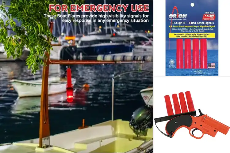 Detailed view of Best Boat Flares