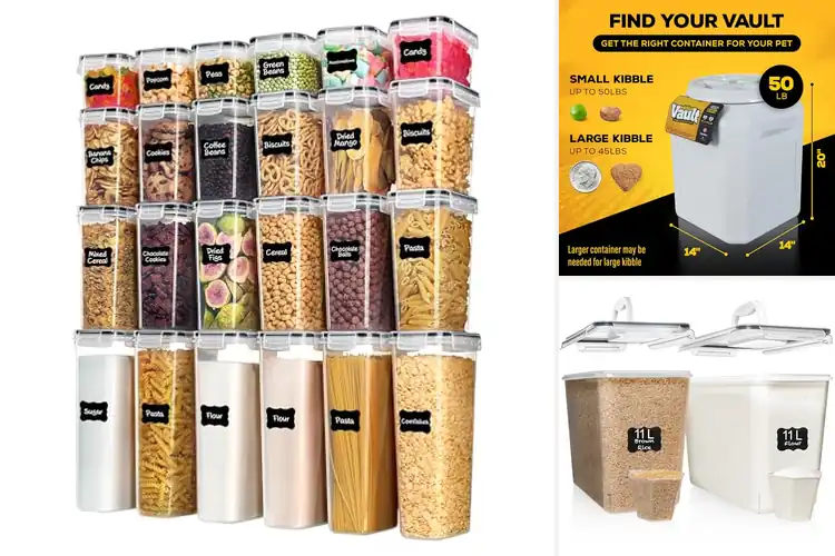 Detailed view of Best Bulk Food Storage Containers