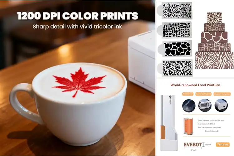 Detailed view of Best Coffee and Cake Printing Tool