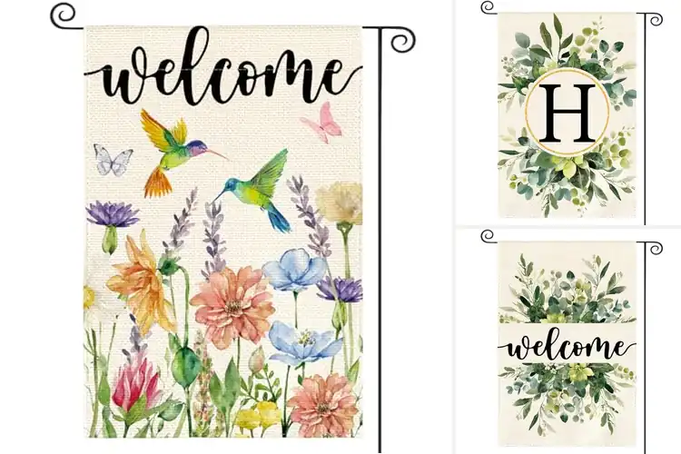 Detailed view of Best Decorative Garden Flags