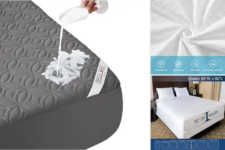Detailed view of Best Deep Pocket Mattress Protector For Heavy Beds