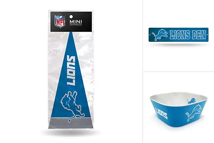 Detailed view of Best Detroit Lions Decorations to Elevate Your Space