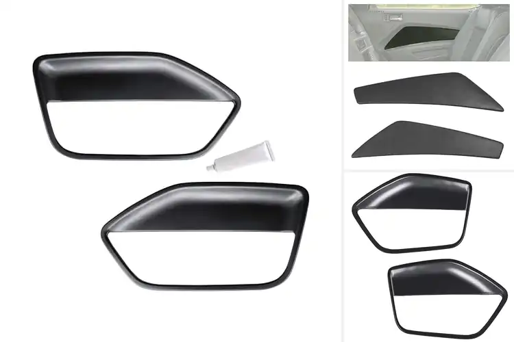 Detailed view of Best Door Panel Inserts for Mustang