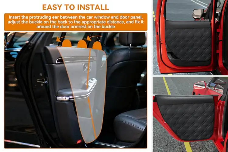 Detailed view of Best Door Panel Protective Covers