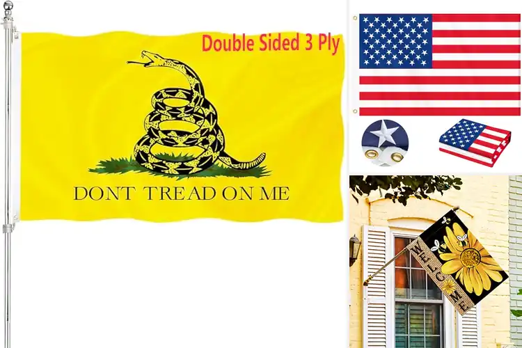 Detailed view of Best Double Sided Flags