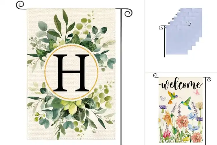 Detailed view of Best Double Sided Garden Flags