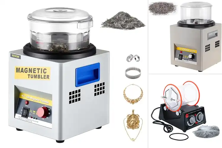 Detailed view of Best Dual Rotation Jewelry Tumbler