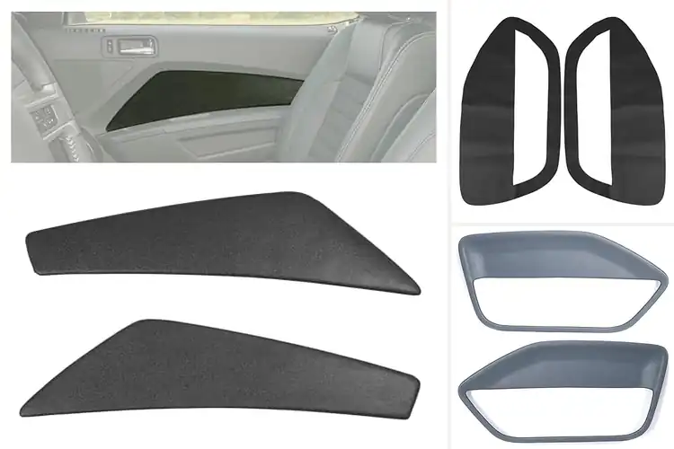 Detailed view of Best Dust Proof Door Panel Inserts For Ford Mustang