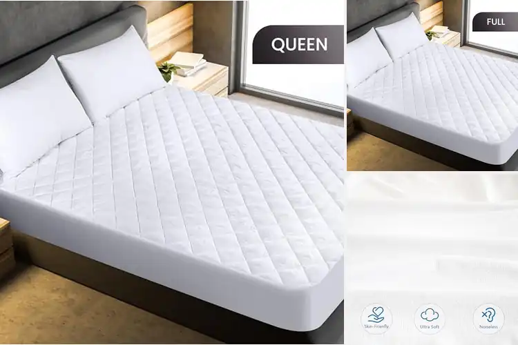 Detailed view of Best Easy Care Mattress Protector With Machine Washable