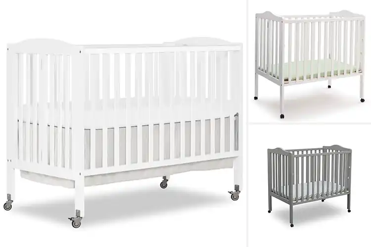 Detailed view of Best Folding Cribs: Top 10 Picks for Safe & Easy Baby Sleep