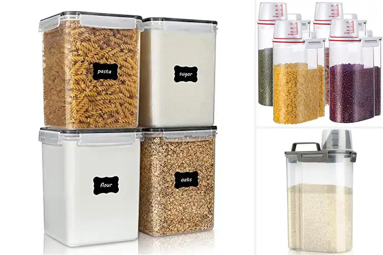 Detailed view of Best Food Storage Containers with Measuring Cups