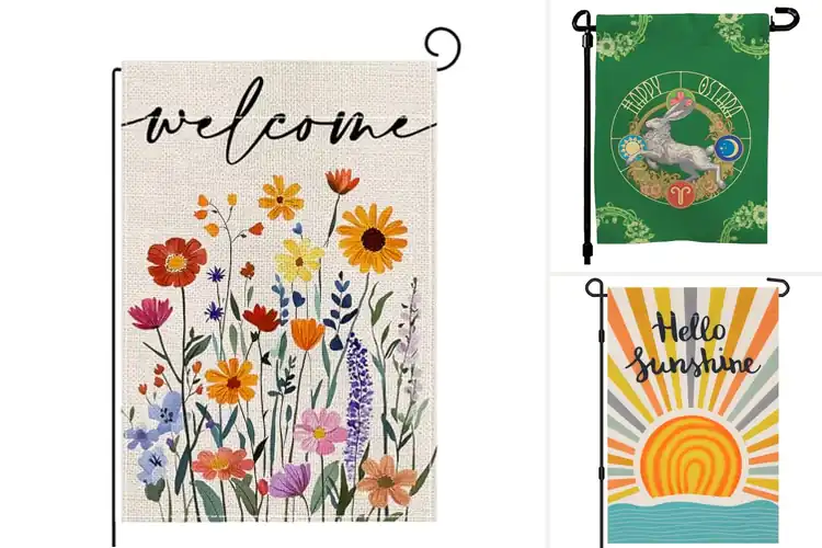 Detailed view of Best Garden Flag