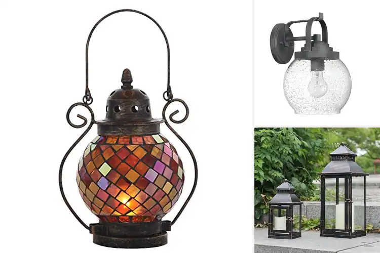 Detailed view of Best Glass Globe Lanterns With Wire Protection