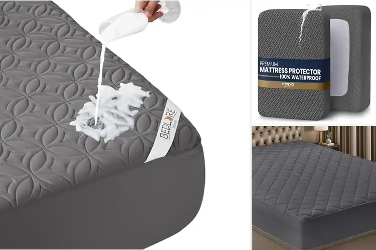 Detailed view of Best Gray Mattress Protectors