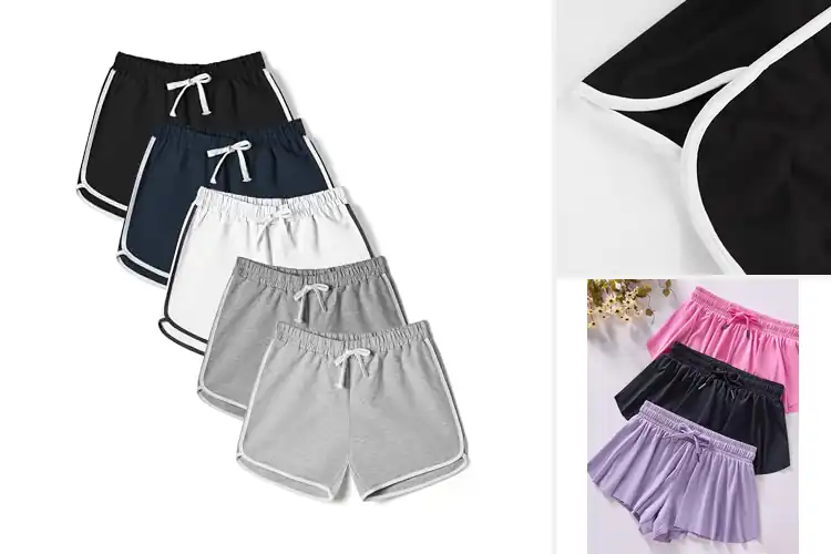 Detailed view of Best Kids Fitness Shorts