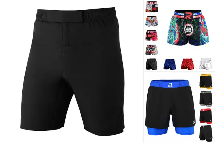 Detailed view of Best Kids MMA Shorts: Top 10 Picks for Young Fighters