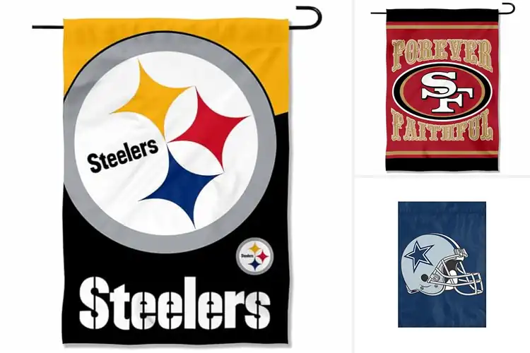 Detailed view of Best Licensed NFL Garden Flags