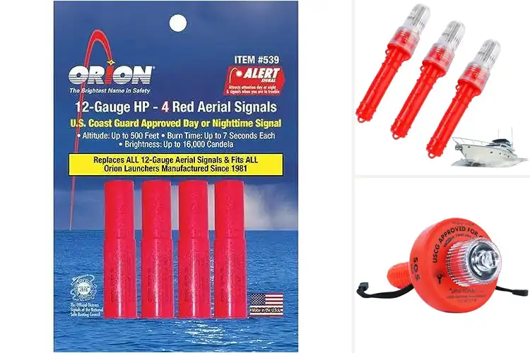 Detailed view of Best Marine Flares: Top Coast Guard-Approved Safety Picks