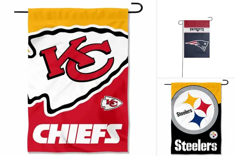 Detailed view of Best NFL Team Garden Flags: Show Your Team Pride Outdoors