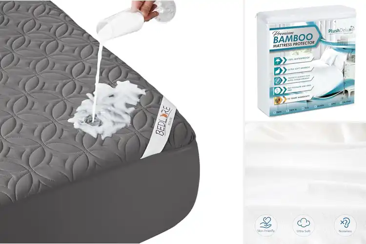 Detailed view of Best Noiseless Mattress Protector: Sleep Soundly Tonight