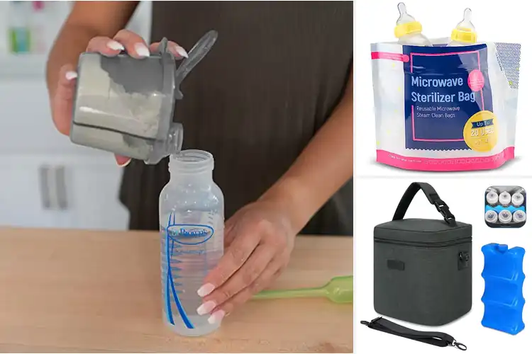 Detailed view of Best On-The-Go Bottle Making Bags