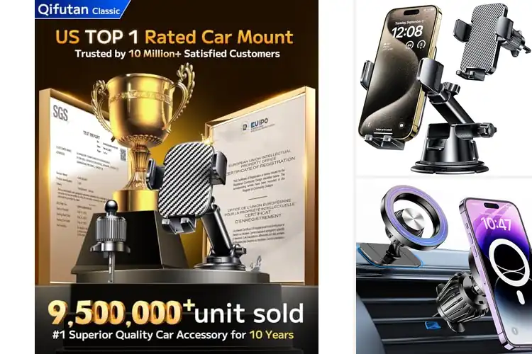 Detailed view of Best Phone Mounts For Cars