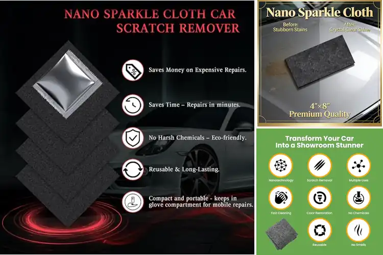 Detailed view of Best Safe Eco Friendly Car Scratch Cloth