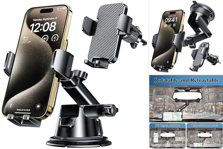 Detailed view of Best Secure Car Phone Mounts: Top 10 Picks for Safe Driving