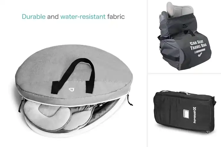 Detailed view of Best Secure Carry Handle Baby Gear Bag