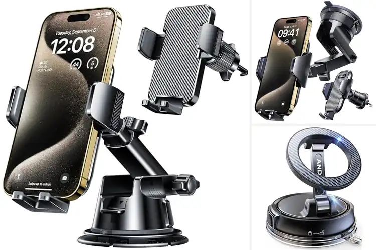 Detailed view of Best Secure Phone Mounts For Cars: Drive Safely & Hands-Free