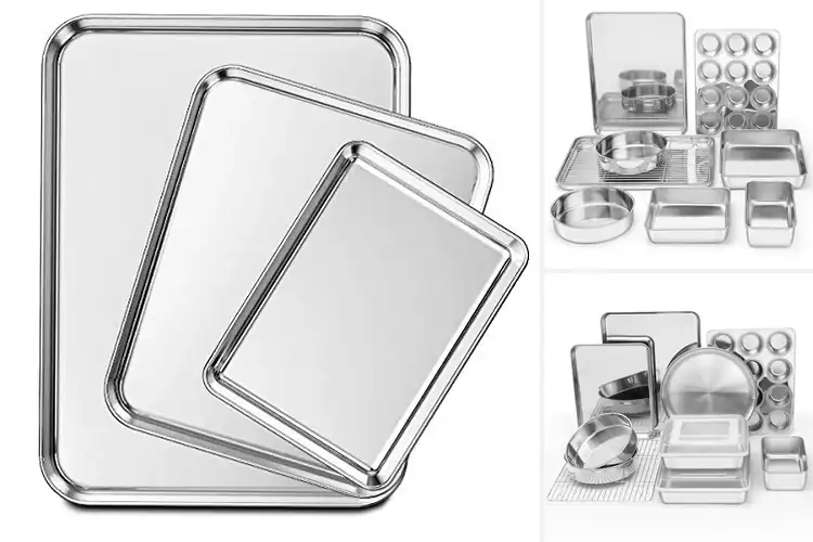 Detailed view of Best Stainless Steel Bakeware