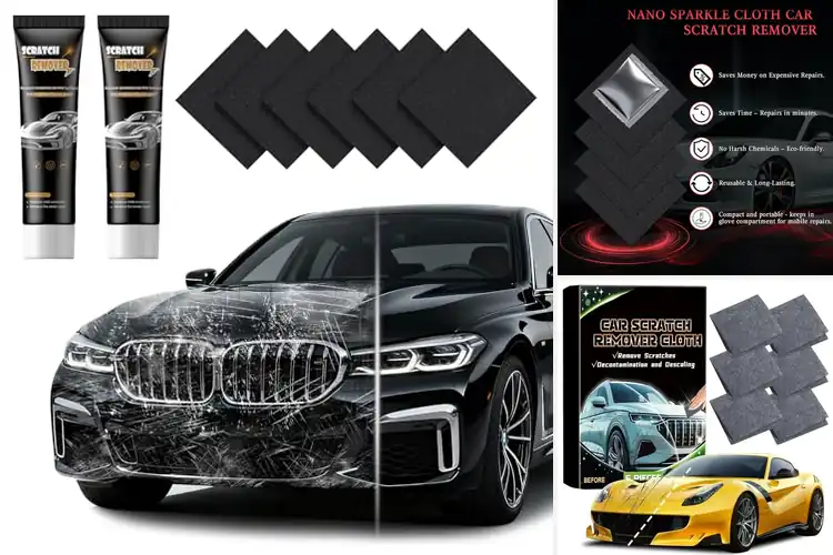 Detailed view of Best Storage Car Scratch Remover Cloth