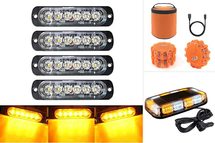 Detailed view of Best Strobe LED Emergency Signal Light