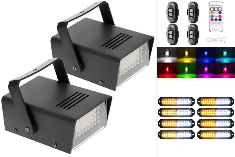 Detailed view of Best Strobe Lights: Top Picks for Maximum Visibility & Style