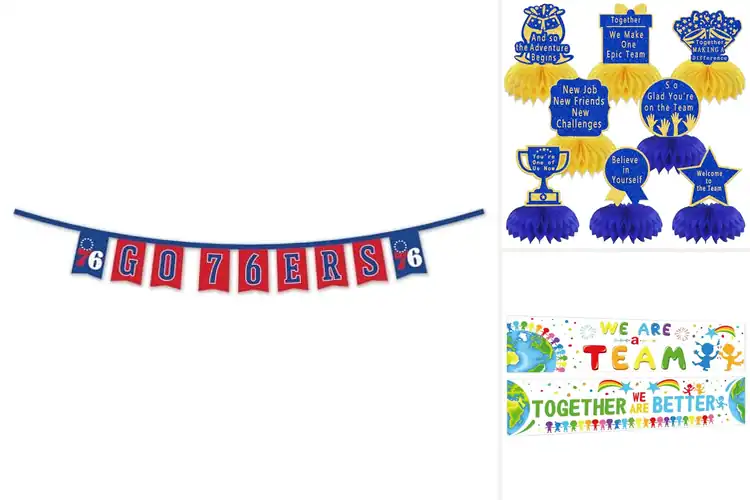Detailed view of Best Team Approved Decorations