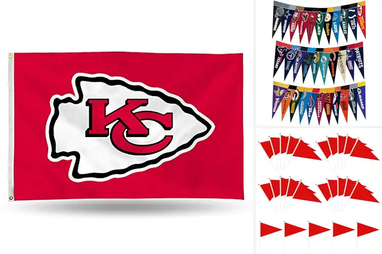 Detailed view of Best Team Flags
