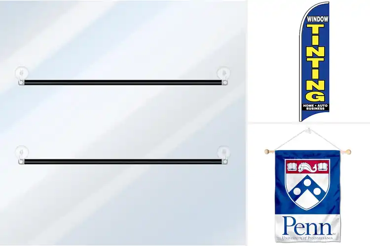 Detailed view of Best Window And Wall Banner Flag